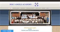 Desktop Screenshot of holyangelslouisville.com